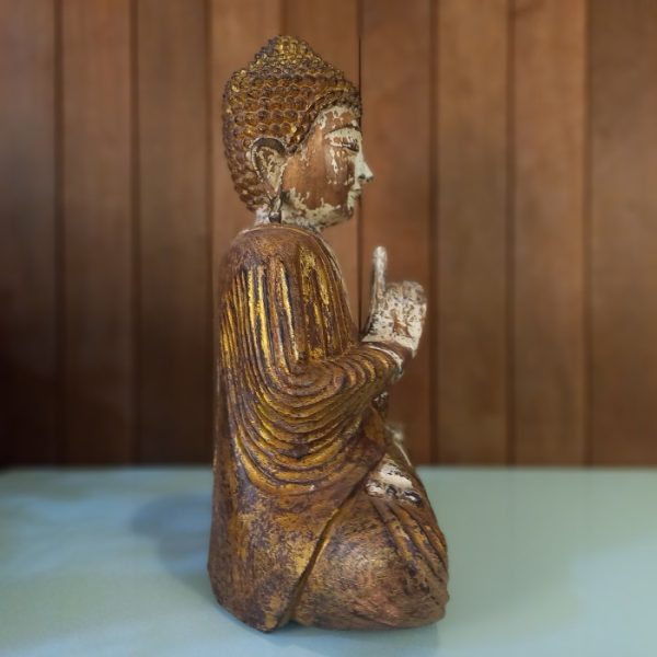 Buddha Decorative Statue with Antique Finishing - Image 8