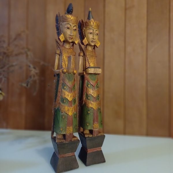 Handmade Balinese Carved Sculpture - Image 3