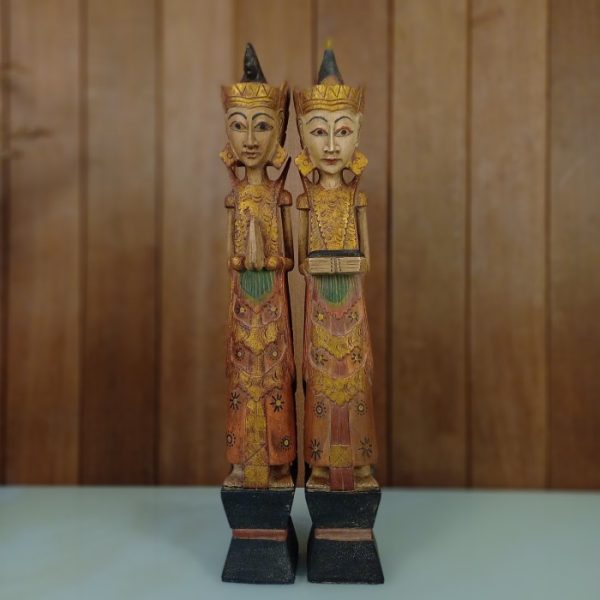 Handmade Balinese Carved Sculpture - Image 6