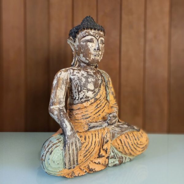 Balinese Buddha Statue Hand-Carved - Image 6