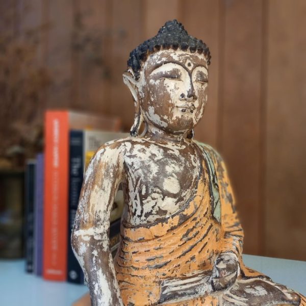 Balinese Buddha Statue Hand-Carved - Image 5