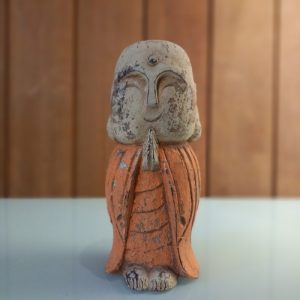 jizo wooden carving statue handmade bali