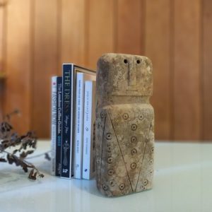 Stonemen Decorative Statue, Primitive Style Stone Sculpture handmade in Bali