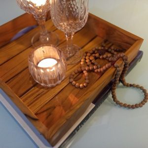 Teak Wood Serving Tray