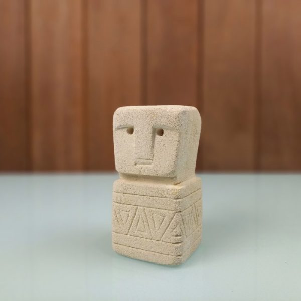 Toro Sandstone Carving Statue – Home Decor Style - Image 4