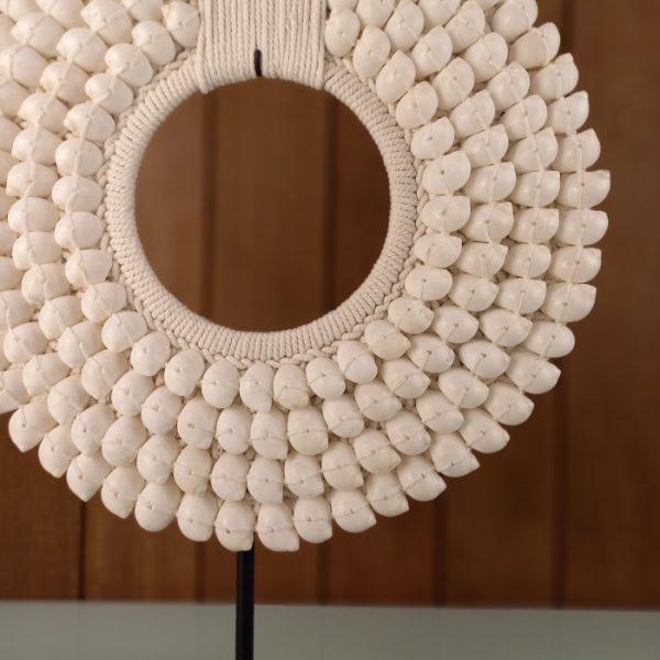 Bohemian Table Decor – Papua Ring Buteng White Necklace - Image 6