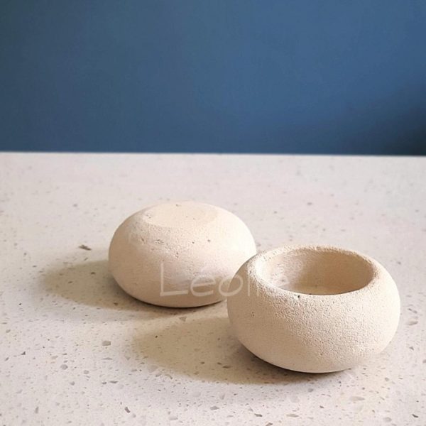 Lava Stone Tealight Holder Set - Image 7