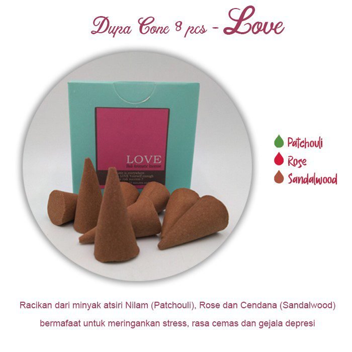 Bali Flower Stone Incense Holder – Aromatherapy & Gift Set - Image 5