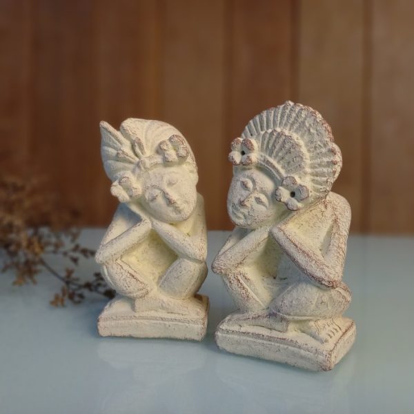 Bali Janger Dance Couple Statue - Wedding Gift - Image 5