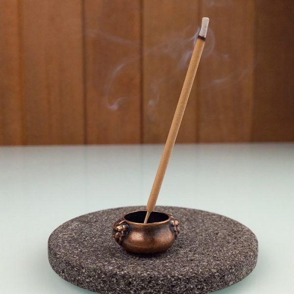 Portable Incense Holder – Antique Copper Finish - Image 4