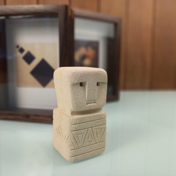 Toro Sandstone Carving Statue – Home Decor Style - Image 2