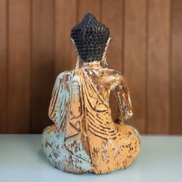 Balinese Buddha Statue Hand-Carved - Image 9