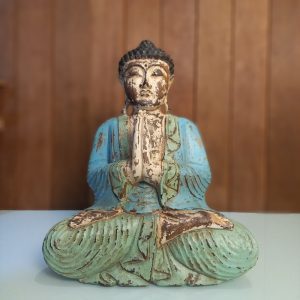 Handcrafted 40cm Buddha Sakyamuni Wooden Carving statue made in Bali