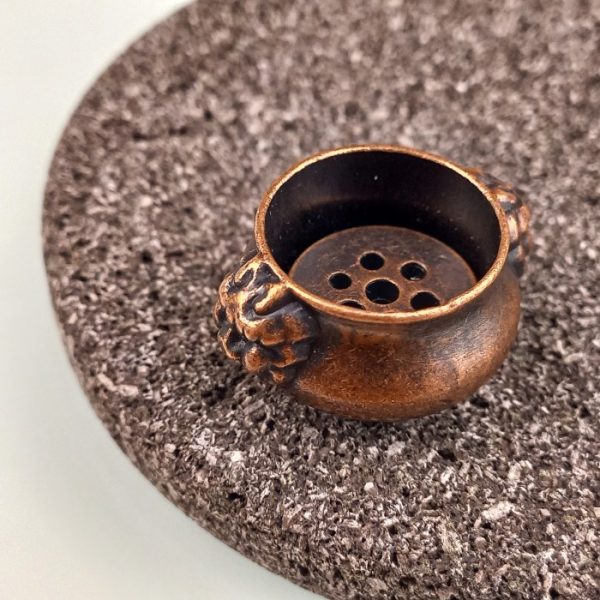Portable Incense Holder – Antique Copper Finish - Image 2