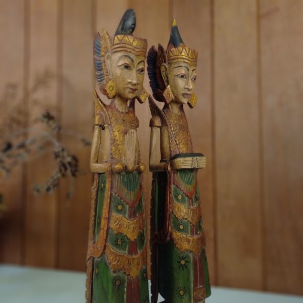Handmade Balinese Carved Sculpture - Image 2