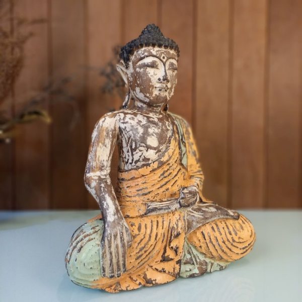 Balinese Buddha Statue Hand-Carved - Image 3