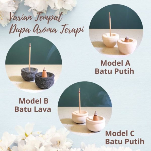 White Stone Meditation Aromatherapy Incense Set - Image 5