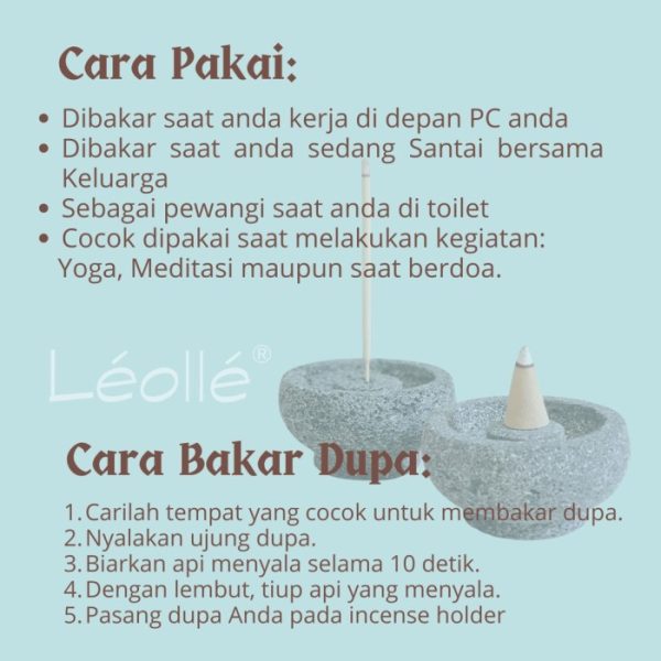 White Stone Meditation Aromatherapy Incense Set - Image 7