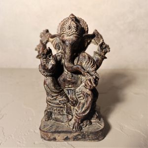 Handmade Ganesha Feng Shui Statue from Bali – Prosperity and Harmony Decor