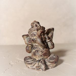 Mini Baby Ganesha Statue – Handmade Balinese Symbol of Peace and Protection
