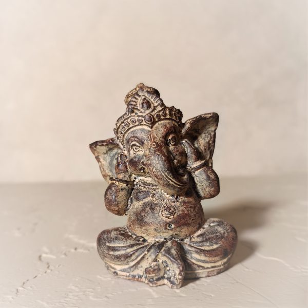 Mini Baby Ganesha Statue – Handmade Balinese Symbol of Peace and Protection