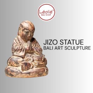 Patung Pajangan Little monk Resin Fiber Glass | Dekorasi Rumah & Spiritual Handmade Bali